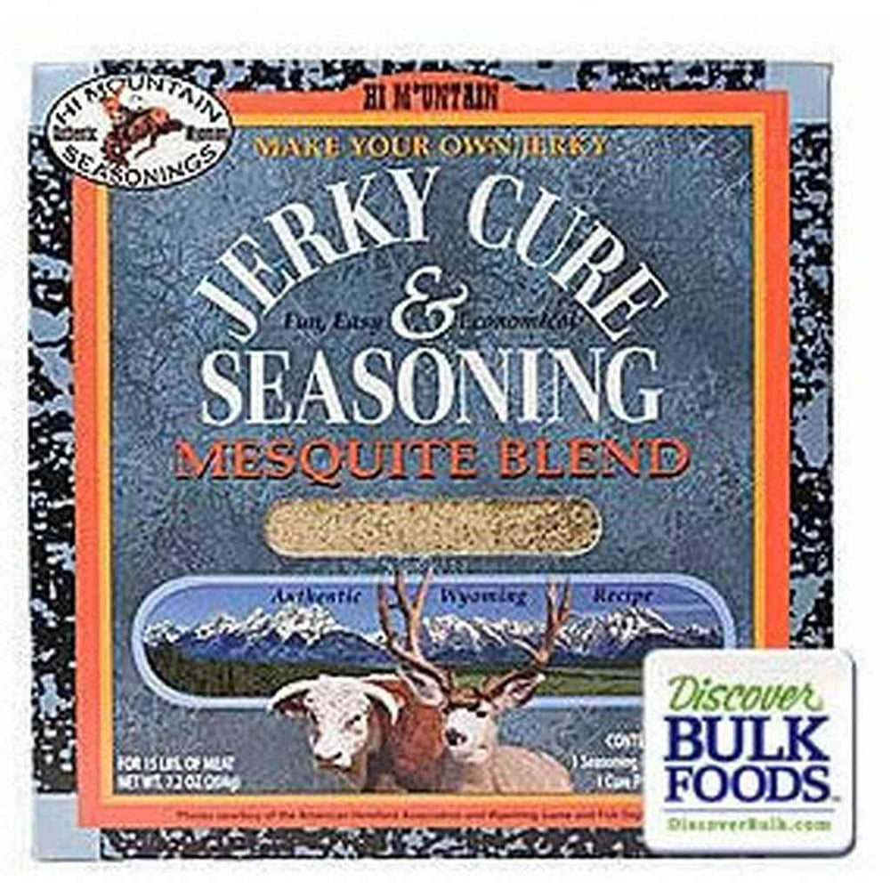 Hi Mountain Seasonings Mesquite Blend Jerky Cure & Seasoning Kit, 7.2