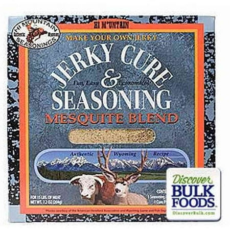 Hi Mountain Seasonings Mesquite Blend Jerky Cure & Seasoning Kit, 7.2 oz