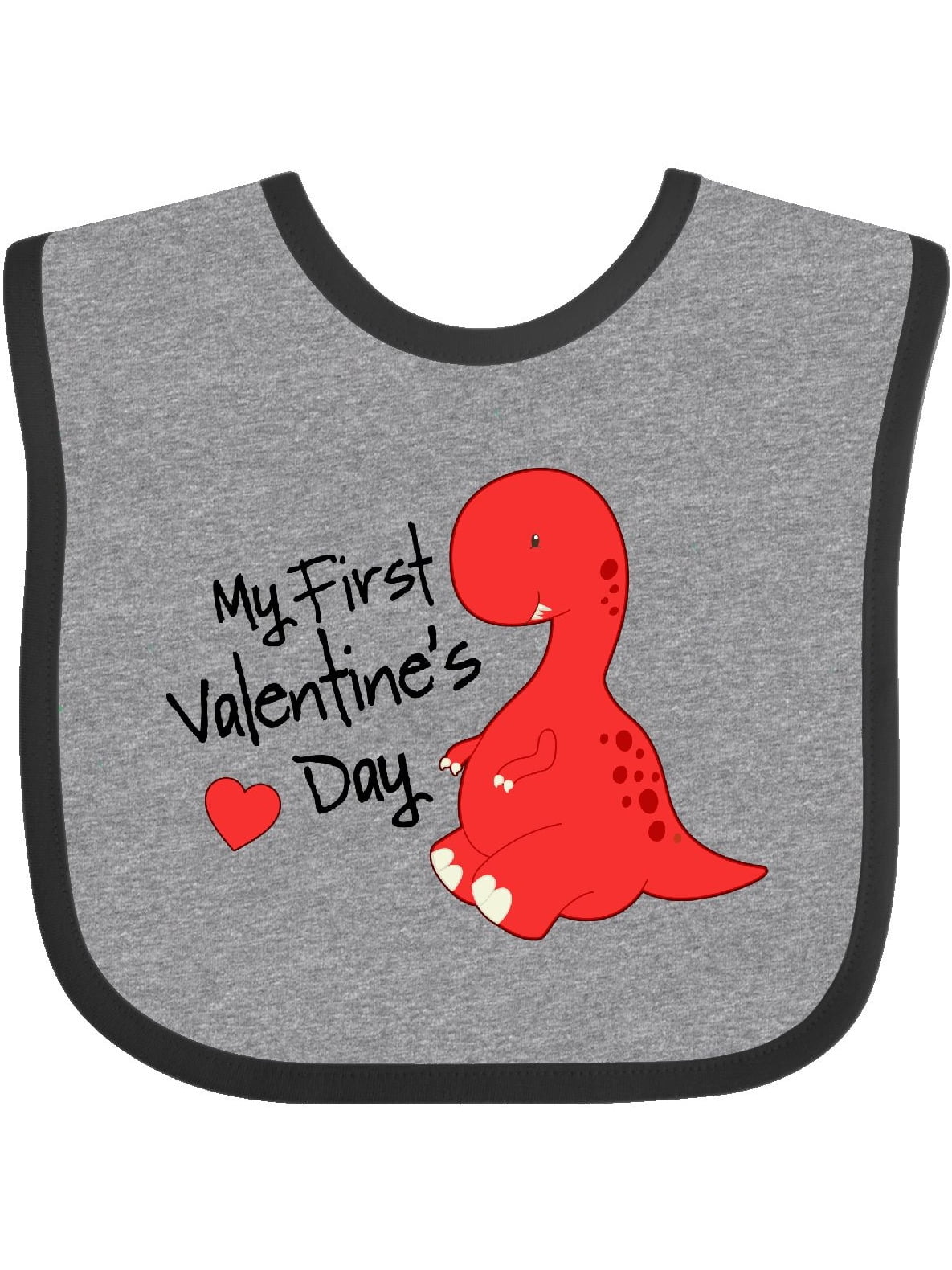 my first valentine's day bib