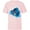 Soft Pink, variant on Disney Lilo & Stitch Tropical Breakout - Short Sleeve T-Shirt for Kids - Customized-White
