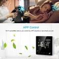 thumbnail image 3 of Smart Wi-Fi Smart Thermostat Digital Temperature Controller APP Control LCD Display Touch Screen Week Programmable Electric Floor Heating Thermostat for Home School Office Hotel, 3 of 7