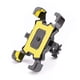 thumbnail image 3 of Bearachild Soporte de teléfono para bicicleta, soporte de bicicleta ajustable antideslizante de 4,5-6,8 pulgadas, accesorio de soporte de montaje portátil Electrónica Amarillo para manillar, 3 of 6