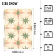 thumbnail image 2 of FORMRS 1-Subject Spiral Notebook 8" x 5" College Ruled 60 Refillable Sheet A5 Hard Cover, 2 Pack, Pastel Beige Geometric, 2 of 7