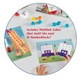 thumbnail image 2 of Conjunto de actividades MathLink Cubes Numberblocks 11-20 con 155 cubos hand2mind NA, 2 of 9