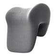 thumbnail image 1 of Almohada para el cuello de espuma viscoelástica con cremallera multifuncional, cómoda almohada para reposacabezas gris, 1 of 9