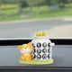 thumbnail image 5 of Tablero de instrumentos del coche creativo Adorno Bonsai Decoración Tablero de instrumentos Juguete pequeñas Número de teléfono de dibujos cachorro, 5 of 8