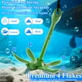 thumbnail image 6 of cyrico Kayak Anchor Kit, 3.5 Lb Folding Marine Grapnel Anchor Kit with 40ft Rope and Buoy for Kayaks PWC Paddle Boards Small Boat Canoes Fishing, Boating & Kayaking Accessories, 6 of 6