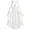 t-146White, variant on ZHOGXU Gothic Irregular Hem Skirt For Women High Waist Lace Up Corset High Low Skirts For Halloween Party,Red,XXXL