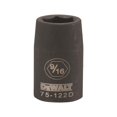 thumbnail image 1 of Conector de impacto DEWALT 1/2 Drive 6 PT 9/16, 1 of 3