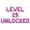Pink, variant on Letter Balloons - LEVEL 29 UNLOCKED 16" Inch Alphabet Letters Foil Mylar Balloon 29th Birthday Party Banner (White)