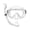 White, variant on Snorkel Set Adults, Snorkelling Package with Anti-Fog,180° View Snorkelling Goggle,Dry Snorkel Mask for Adult Swimming Diving