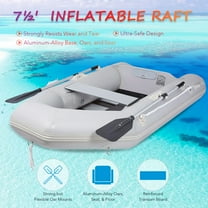 Preenex Inflatable Boat: 7.5' Portable Raft for 2, PVC Float for ...