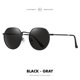 thumbnail image 1 of LM-gafas de sol redondas polarizadas para hombre y mujer, lentes de Metal ultraligeras, UV400, para conducir, Unisex Fivean unisex, 1 of 2