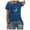 Dark Blue, variant on Vetement Femme ete 2025 Classic Women's Pattern Pullover T Shirt Solid Color Round Neck Short Sleeve Tee Casual Everyday Wear Tops Loose Juniors Graphic Tops Long Sleeve T Shirt Women Trendy M