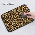 thumbnail image 6 of Bingfone Gold Glitter Leopard Laptop Sleeve Case 15 Inch, 360° Protective Computer Carrying Bag, 6 of 9