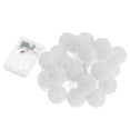 thumbnail image 2 of Portable Cotton Ball Lights, Decor String Light, 2M 20 LED Battery Powered for New Year Home, 2 of 8