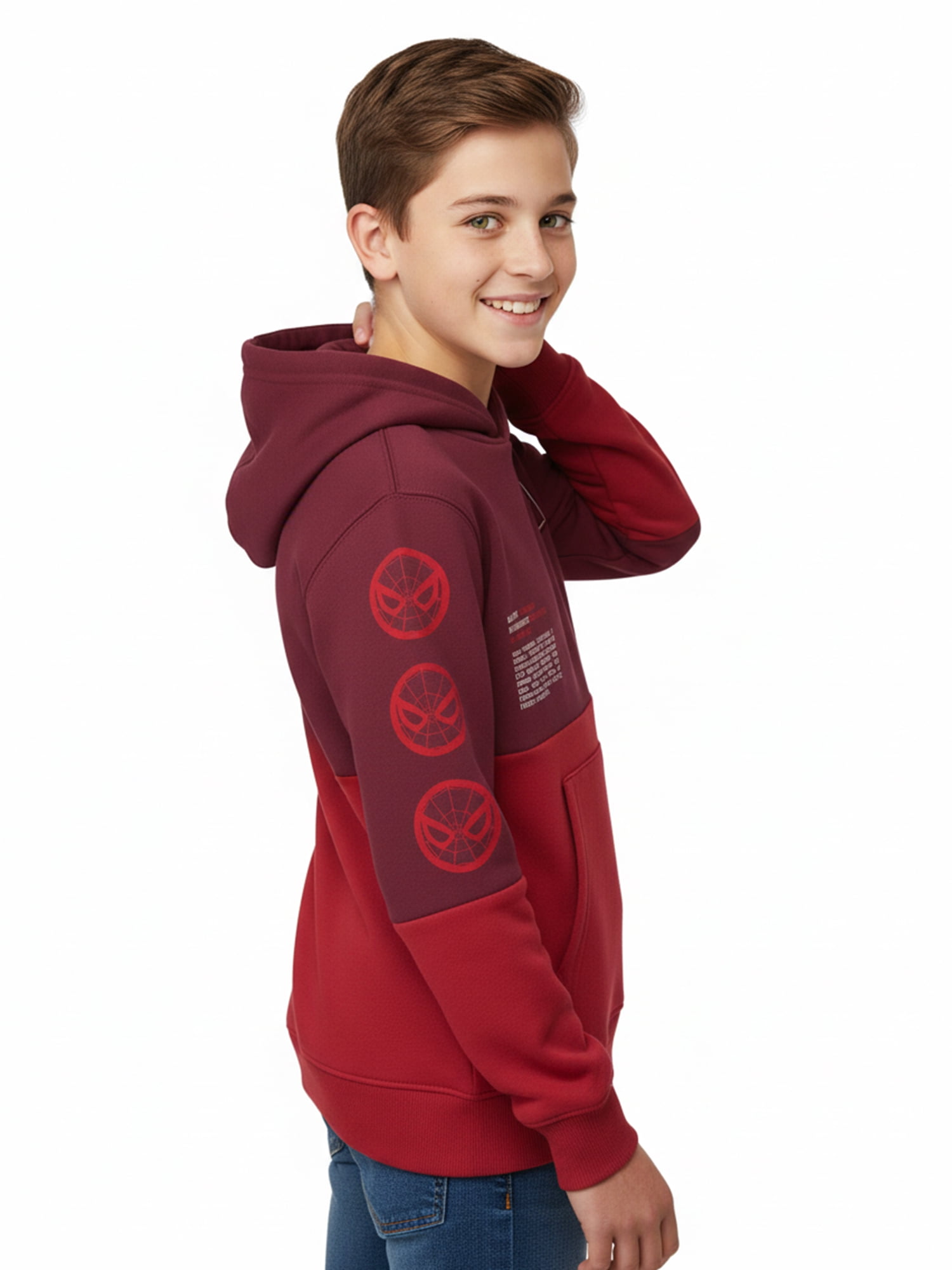Spider-Man, Boys' & Big Boys' Colorblock Graphic Hoodie, Sizes 4-18