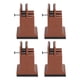 thumbnail image 5 of Elevadores de muebles NikouMX 4 piezas ajustables, 5 of 8