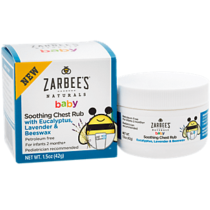 zarbee's baby soothing chest rub