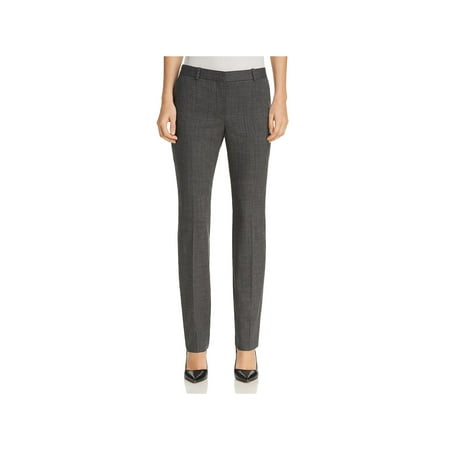 BOSS Hugo Boss Womens Titana Wool Pinstriped Dress (Best Wool Dress Pants)