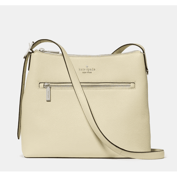 Kate Spade New York 454 Large Swingpack Buckle Crossbody Bag KM715 – Pebbled Leather Designer Purse with Zip Closure & Adjustable Strap, Fits Large iPad