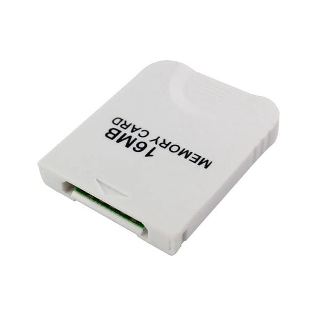 Tarjeta de memoria de repuesto de gran capacidad, almacenamiento de juegos, imágenes, herramientas, tarjeta de memoria de 16MB para Nintendo Wii para amantes de los juegos