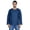 Royal Blue, variant on Atasi Long Sleeve Kurta For Men Solid Slub Cotton Round Neck Ethnic Shirt-5702