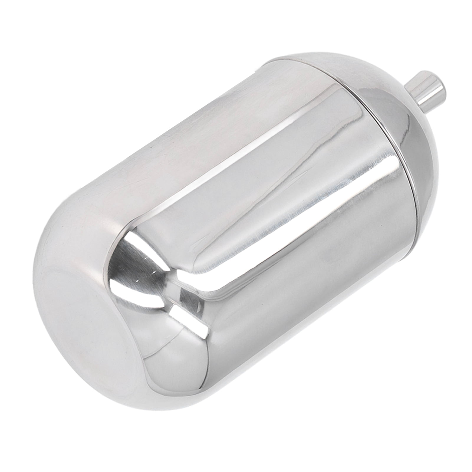 Obsoorth 2-Grid Cotton Swab & Ball Holder - Clear Bathroom Organizer Dispenser For Countertop