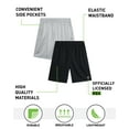 thumbnail image 5 of RBX Boys Athletic Shorts - 2 Pack Performance Mesh Jersey Gym Shorts with Elastic Waistband (8-16), 5 of 7