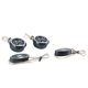 thumbnail image 1 of Altavoces Redondos, Tweeter Estéreo Para Automóvil Resistente Al Calor, Fácil De Instalar, Cromados Para Automóvil Con Alimentación De 12 V, 1 of 7