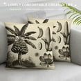 thumbnail image 3 of JRXY Tropical Throw Pillow Covers Summer Coconut Palm Banana Tree Green Leaf Throw Cushion Cover for Home Sofa Bed Car Couch White, 3 of 5