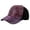 Red, variant on Women Studded Rhinestone Crystals Adjustable Baseball Cap Solid And Shiny Denim Sun Hat