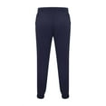 thumbnail image 7 of Ndbuld Sweatpants Athletic Pants Traning Track Pants Joggers for Men Men Fashion Solid Casual Elastic Waist With Pocket Trousers Sport Pants on Clearance,Blue,XL, 7 of 7
