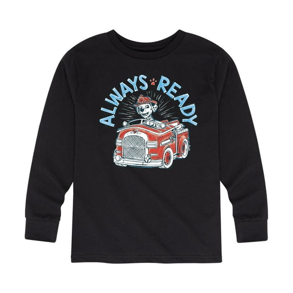 Paw Patrol - Always Ready - Toddler And Youth Long Sleeve Graphic T-Shirt