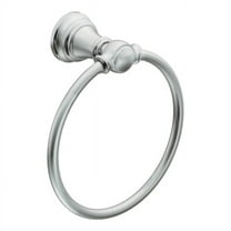 Moen YB8486CH Weymouth Round Closed Towel Ring in Polished Chrome