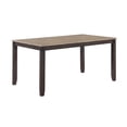 thumbnail image 2 of Benjara Cameron 5 Piece Dining Table and Chairs Set, Transitional Brown Wood, 2 of 5