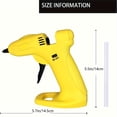 thumbnail image 2 of EASTIN Cordless Hot Glue Gun  Fast Preheating Glue Gun With 30pcs Glue Sticks  Wireless USB Rechargeable Anti-Drip Portable Mini Melt Glue Kit For DIY Crafts  School Projects And Home Rep, 2 of 7