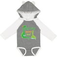 thumbnail image 3 of Inktastic My Gigi Loves Me Grandson Dinosaur Boys Long Sleeve Baby Bodysuit, 3 of 5