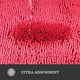 thumbnail image 5 of Juego de alfombras de baño Yeaban de felpilla rosa intenso, 2 piezas, 5 of 7