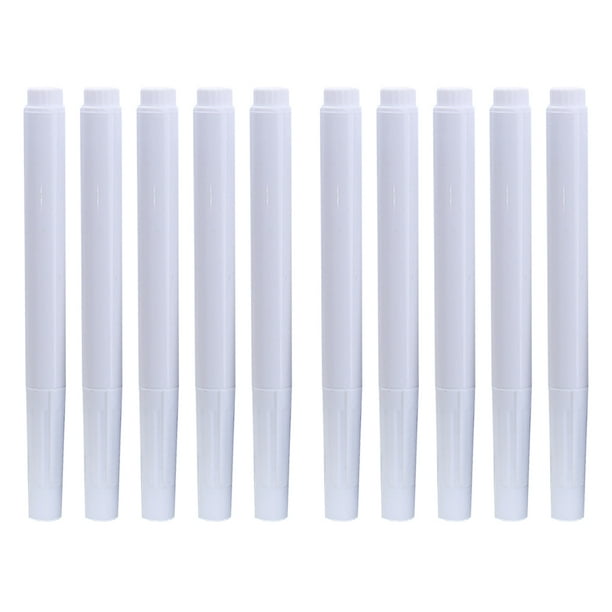 Bolígrafos de tiza líquida blanca de 20 piezas Pensas borrables de pizarra para pizarra para pizarra (blanco)