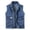 Blue, variant on Denim Vest Men Vintage Casual Sleeveless Button Down Collared Jean Vest Jacket Outerwear with Pockets