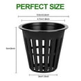 thumbnail image 2 of 50PCS 2 inch Net Pots, Hydroponics Cup, Net Cups for Indoor or Outdoor Growing, 2 of 7