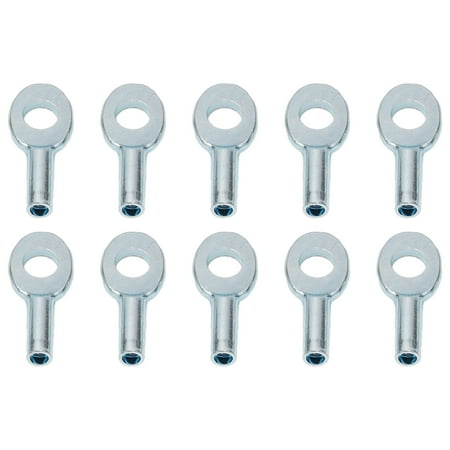 Sportact Fitness,10pcs Gym Pulley Machine Cable Eyelet Terminal Wire Rope Port Joint Stopper,Cardio Equipment
