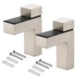 thumbnail image 1 of Kenally 2 uds ajustable 3-20mm/aleación de zinc 3-28mm/3-15mm/3-20mm soporte de estante de montaje en pared soporte de estante de vidrio boca de Herramientas y ferretería Kenally TO000284-00, 1 of 6