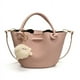 thumbnail image 1 of Bolso de mano de alta gama con textura de estilo coreano para mujer, bandolera tipo cubo con diseño de nicho, 2025, 1 of 5