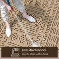 thumbnail image 2 of Well Woven Anze Natural Jute Indoor/Outdoor Tribal Pattern Area Rug 5x7 (5'3" x 7'3"), 2 of 10