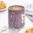 thumbnail image 3 of Mainstays Fueled by Jesus and Coffee Purple 20.5oz Stoneware Mug, 3 of 7