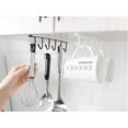 thumbnail image 3 of Gancho para rack, Portátil, multifuncional, armario de cocina, estante, gancho para colgar, taza, tazas, vasos, ganchos de almacenamiento(Negro) Ecomeon no, 3 of 6
