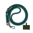 thumbnail image 4 of Phone Tether Keychain Lanyards Cord Strong Durable Phone Lanyard Strap Anti Lost Dark Green, 4 of 9