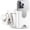 White, variant on Cup Holder for Walker: Stroller Cup Holder Attachment with Phone Holder